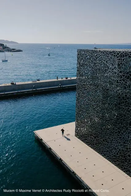 Visite du Mucem à Marseille avec un bébé